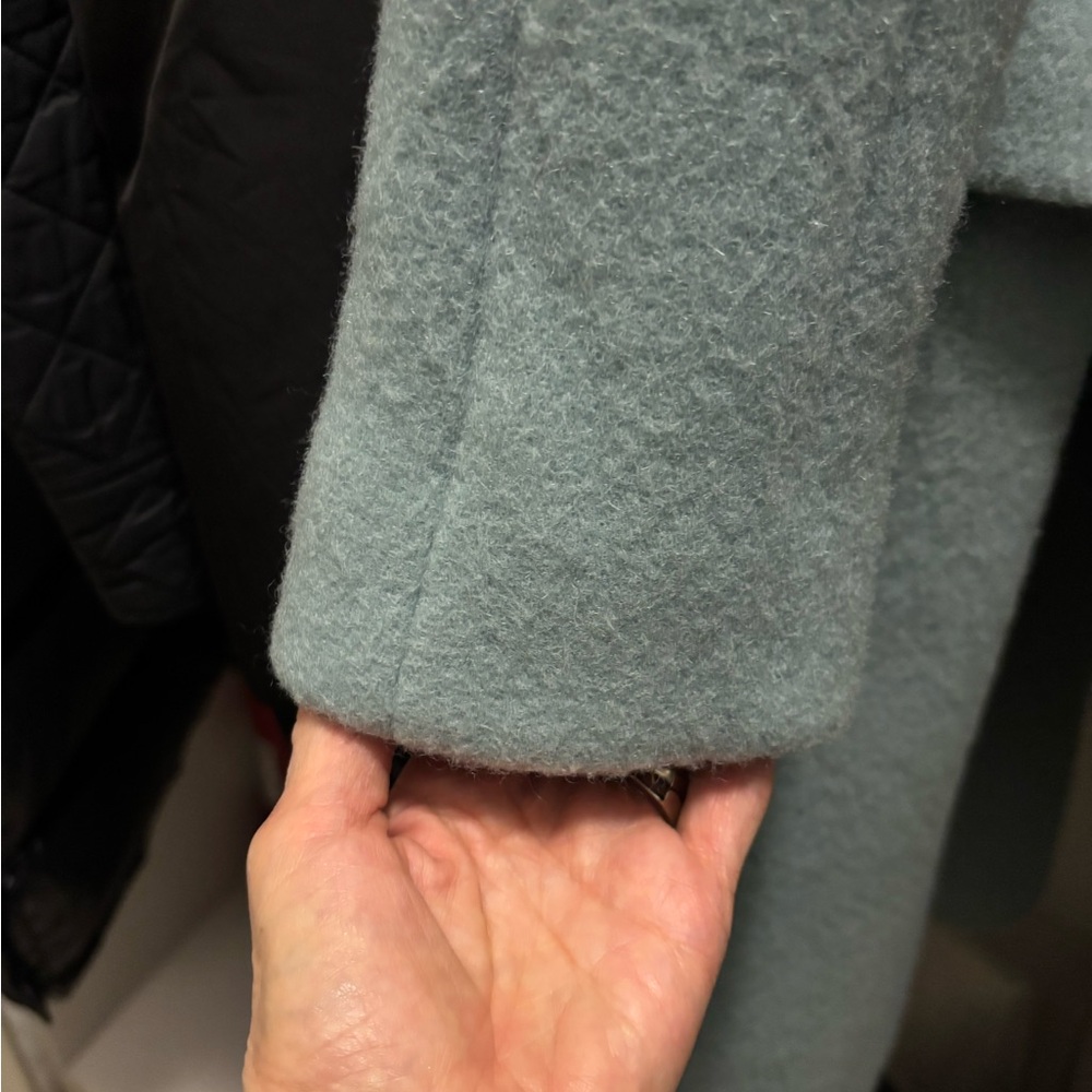 Dries Van Noten Light Blue Teddy Jacket